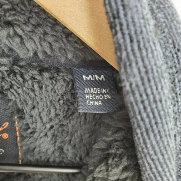 Weatherproof Faux Shearling Lined Funnel Neck Jacket In Ombre Blue Size M NWT - Picture 8 of 9